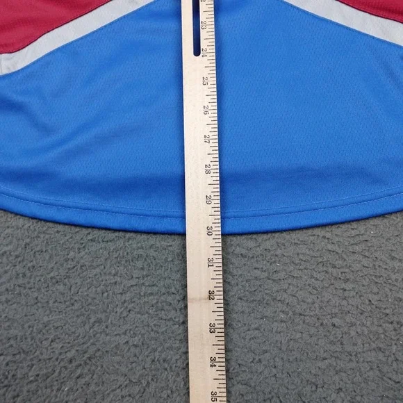 Elev808 Colorado Avalanche Hockey Jersey Mens Medium Red Blue Velvet 303 EDM - Picture 10 of 11